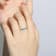 Lab Created Blue Opal with Green Nanocrystal Accents Rhodium Over
Sterling Silver Ring