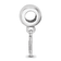 Sterling Silver Rhodium-plated LogoArt University of South Florida Small
Dangle Bead