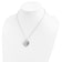 Sterling Silver Rhodium-plated Mother of an Angel 18-inch Necklace