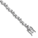 Rhodium Over Sterling Silver Polished Fancy Marquise Cubic Zirconia Bracelet