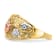 14K Floral Dome Ring