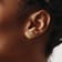 14K Yellow Gold Polished Musical Note Post Earrings