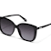 Quay Ever After Black Square Frame / Smoke Lenses Sunglasses