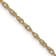 14k Yellow Gold 1.15mm Solid Cable 16 Inch Chain