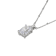 White Cubic Zirconia Platineve® Pendant With Chain 2.91ctw