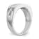 Rhodium Over 10K White Gold Lab Grown Diamond SI1/SI2, G H I, 5-Stone
Men's Channel Band