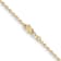 14K Yellow Gold 2mm Round Open Link Cable Chain