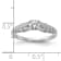 Rhodium Over 10K White Gold Lab Grown Diamond VS/SI GH, Complete
Engagement Ring 0.5ctw