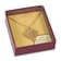 24k Yellow Gold Dipped Birch Leaf with 20 Inch Gold-tone Necklace