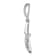 Rhodium Over 14k White Gold Polished Diamond Star Pendant