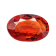 Orange Sapphire 6x4mm Oval 0.50ct