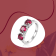 Lab Created Ruby and Moissanite Sterling Silver 3-Stone Ring