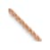 14k Rose Gold 1.40mm Wheat Chain 24"