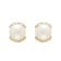 8-8.5mm Round White Freshwater Pearl with 0.09ctw Diamond Accents 10K
Yellow Gold Stud Earrings