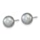 Rhodium Over Sterling Silver 7-8mm Gray Freshwater Pearl Earring
Bracelet Necklace Set