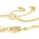 CZ Tassel Chain Necklace In 18K Gold Over Sterling Silver 1.28ctw