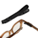 Altachè Matte Black Stainless Steel Eyewear Clip