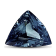 Teal Greenish-Blue Sapphire 9.53x7.52mm Trillion 2.00ct