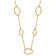 14K Yellow Gold Polished Oval Link 20-inch Necklace