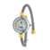 Charles Hubert Gold-finish 7 Color Bezels Stainless Steel Bangle Watch