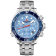 Seapro Men's Mondial Timer Blue Dial, Stainless Steel Watch