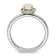 14K Yellow Gold Over Sterling Silver Stackable Expressions Moonstone
Polished Ring