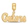 14K Yellow Gold Over Sterling Silver LogoArt University of Florida
Gators Small Dangle Bead