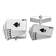 Sterling Silver Rhodium-plated Royal Flush Cuff Links