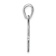 Rhodium Over 14k White Gold Star of David Chamseh Pendant