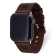Gametime MLB New York Mets Brown Leather Apple Watch Band (42/44mm S/M).
Watch not included.