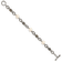 Sterling Silver with 14K Gold Over Sterling Silver Oxidized Freshwater
Cultured Pearl Bracelet