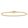 14k Yellow Gold 1.25mm Spiga Link Bracelet
