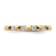 14K Yellow Gold Stackable Expressions Diamond Ring 0.128ctw