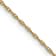 14k Yellow Gold 0.6mm Solid Cable 24 Inch Chain
