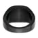 Stainless Steel Polished Black IP-plated with Black Cubic Zirconia
Signet Ring