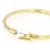 Lab-Grown Diamond Stackable Bangle Bracelet In 14K Gold Over Sterling
Silver 1.00ctw