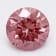 1.52ct Vivid Pink Round Lab-Grown Diamond SI1 Clarity IGI Certified