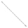 Rhodium Over 10k White Gold Diamond Bracelet