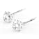 Large Round Moissanite Solitaire Drop Earrings In Platinum-Enhanced
Sterling Silver