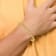 14K Yellow Gold 6.8mm Hand-Polished Flat Beveled Curb Link Bracelet