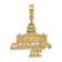 14k Yellow Gold Textured Washington D.C. Capitol Building Pendant