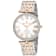 Christian Van Sant Women's Hush White Dial, Two tone Stainless Steel Watch