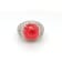 10.73ct Rhodochrosite and 1.14ctw White Diamond Ring in 14K WG