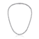 CZ Tennis Necklace In Sterling Silver
