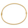 10k Yellow Gold 2mm Hinged Bangle Bracelet
