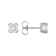 Moissanite Stud Earrings In Platinum-Enhanced Sterling Silver 1.00ctw
Diamond Equivalent Weight