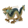 Bejeweled CHI Chinese Dragon Necklace with Trinket Box