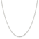 Sterling Silver 2.1mm Flat Anchor Chain Necklace