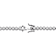 Milgrain CZ Tennis Bracelet In Sterling Silver
