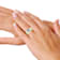 Adjustable CZ Band Ring In 14K Gold Over Brass